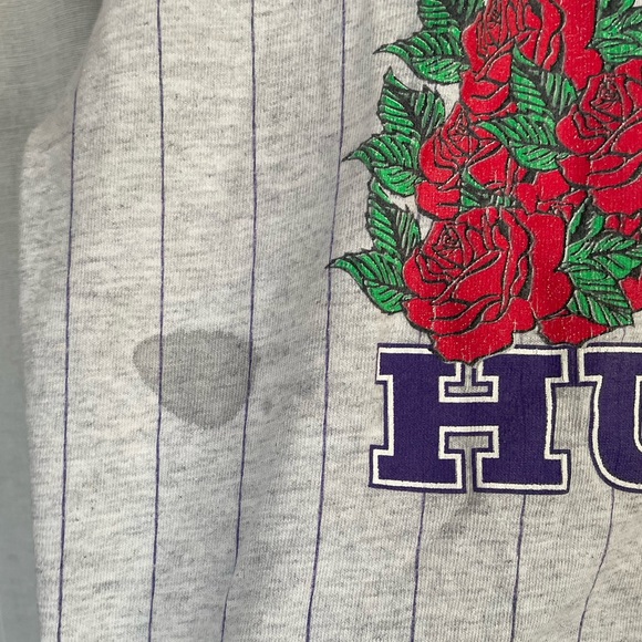 Vintage Washington Huskies baseball button-up tee - Picture 3 of 3